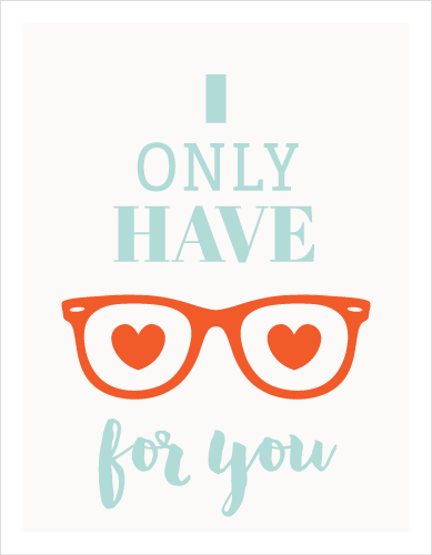 candy-FREE Valentines {Printable}
