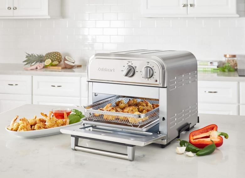 Cuisinart 1500-Watt Stainless Steel Compact Airfryer Toaster Oven