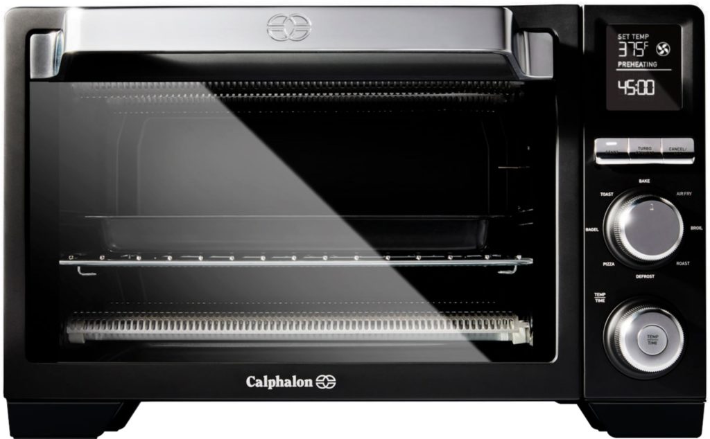 calphalon precision air fryer convection oven front