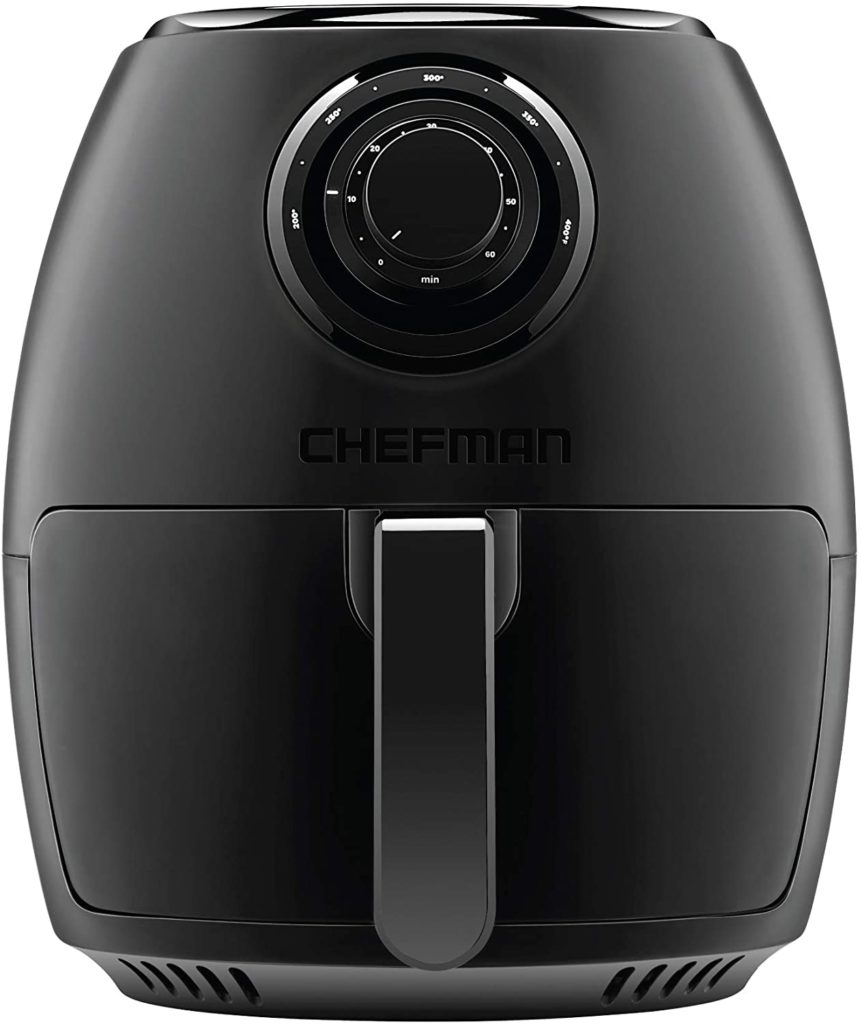 CHEFMAN Large Air Fryer 6.5 Qt XL, Healthy Cooking, User Friendly,  Nonstick, Digital Touch Screen with 4 Cooking Functions w/ 60 Minute Timer  & Auto